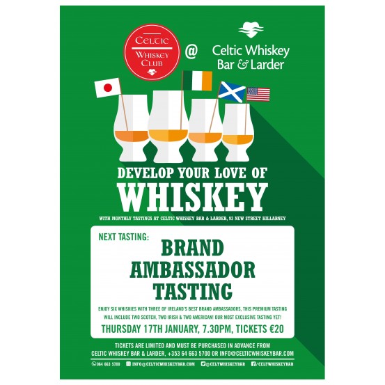 Brand Ambassador Whiskey Tasting